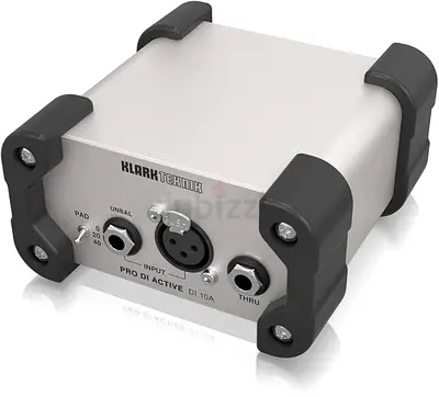 Klark Teknik PRO DI ACTIVE DI 10A Active DI Box with Midas Transformer, Extended Dynamic Range and P