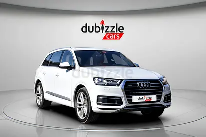 AED 1968/month | 2016 Audi Q7  | GCC Specs | Ref#420014