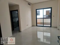 A one-bedroom apartment with a living room available for annual rent in Ajman – Al Jurf 3, located