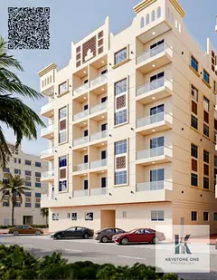 Smart Investment Studio in Al Ameerah with Balcony and Close kitchen | No Commission | Q4 2027 Deliv