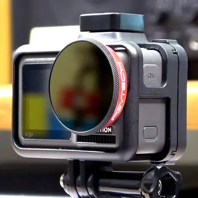 PGYTECH - DJI Osmo Action - ND Filter Set Polarised (NDPL8, 16, 32, 64)