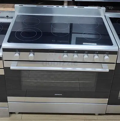 Siemens latest model full electric ceramic 5 hobs cooking range 90x60 stove
