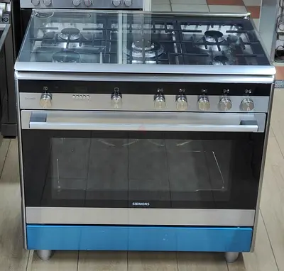 Siemens iq700 5 burner top gass oven electric dual fan cooking range 90x60 made in Italy