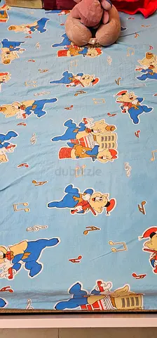 Single cot and mattress for sale