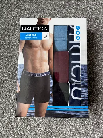 Nautica Stretch Boxer Briefs - Pack of 3
