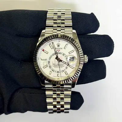 SC Rolex Sky Dweller 42 White 1-1
