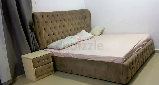 Stylish and Comfortable Bed with Matress for sale in good condition in Al Qasimia sharjah