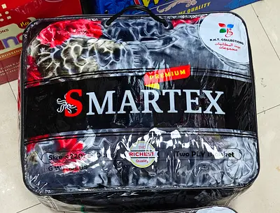 Premium SMARTEX Two-Ply Blanket 220x 240cm
