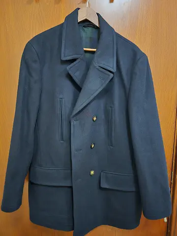 Ralph Lauren Mens Navy Peacoat - Stylish and Warm (Original)