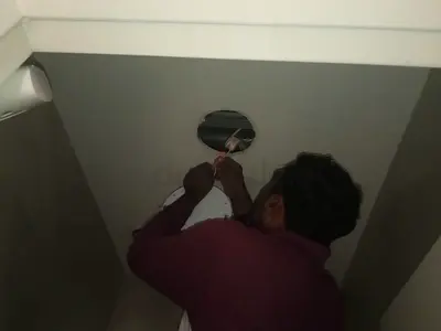 Light fixing