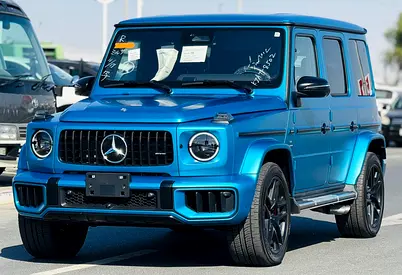 BENZ G63 AMG | 2025 | HYPER BLUE MAGNO | 8000KM DONE | FRESH JAPAN IMPORT