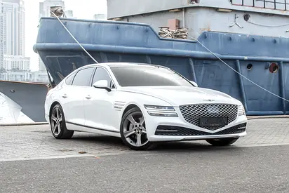 Genesis G80 2022 1950 AED Per Mothe For 5 Years With Zero Down Payment
