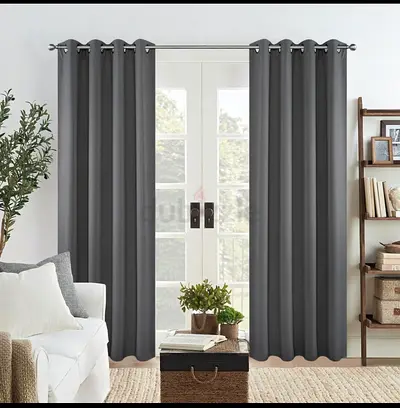 Joydeco Blackout Curtains – 135 x 240 cm – Set of 2 Panels
