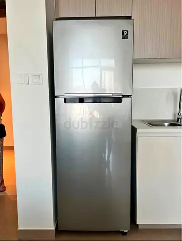 Samsung High-Efficiency Double-Door Refrigerator, free delivery