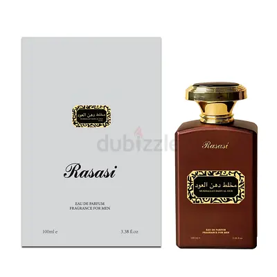RASASI MUKHALLAT DHAN AL OUD BROWN for Men -EDP  100ml