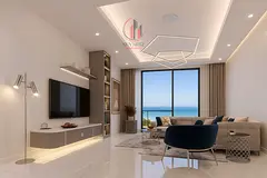 Direct Sea View 3BR + Maid | Fully Furnished | Al Mamzar