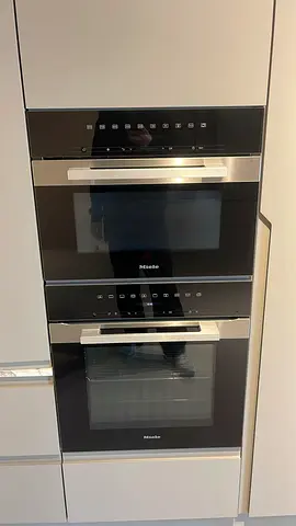 Miele latest model built-in oven and microwave set 60cm never used