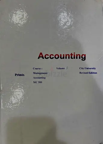 Accounting - Revised Edition