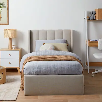 New Cozy and Modern Bed with Nightstand