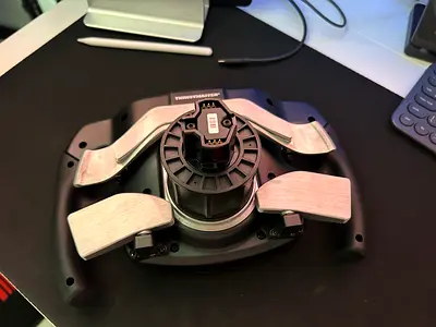 Thrustmaster Ferrari SF1000 Edition Formula Wheel Add-On, Quick Release Adapter Included, PS5 PS4