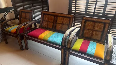 Majlis chairs set