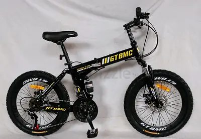 GTBMC Folding Bicycle 20 with dual suspension and gear - Brand New