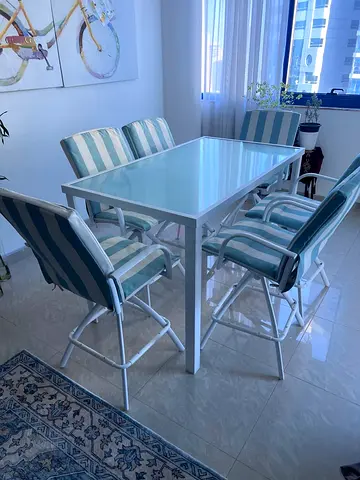 outdoor table and chairs set