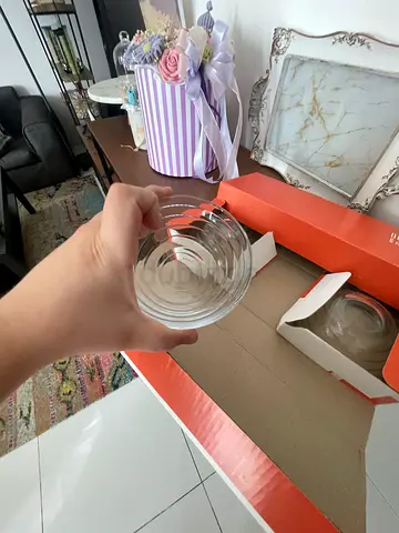 New small bowls glass