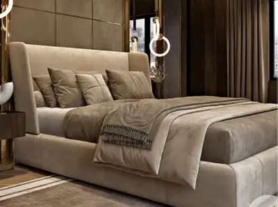 Stylish cozy 200*200 super king size Bed