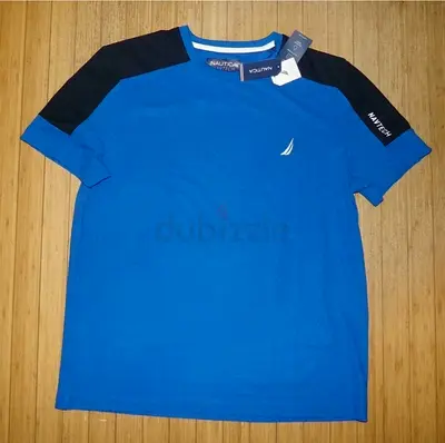 Nautica Men’s Blue Short-Sleeve T-Shirt