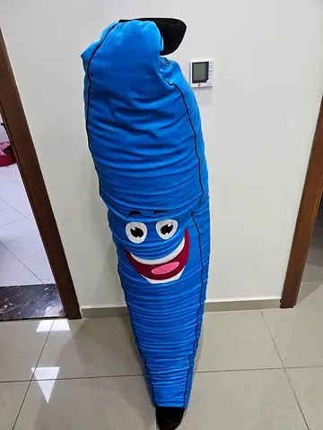 Large Blue Banana Plush Toy 190cm height