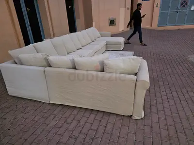 Selling in excellent Condition Ikea Gronlid U Shape Sofa Bed with Storage