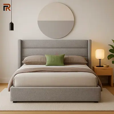 Modern Grey Upholstered Bed for your dream bedroom