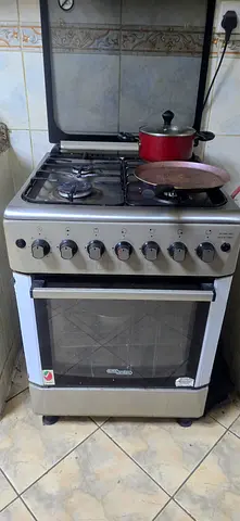 High-Quality 4-Burner Gas Oven Range with Grill