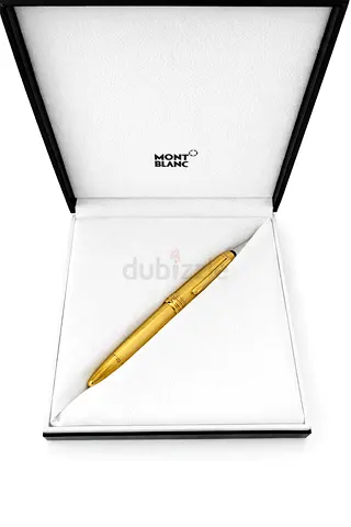 Montblanc Meisterstuck Solitaire Gold Plated Barley Fountain pen