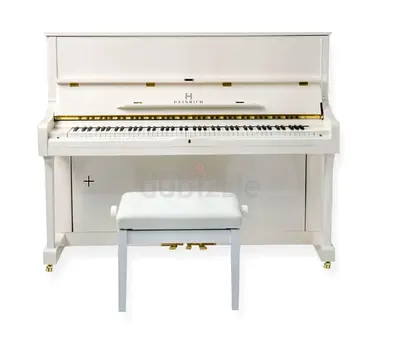Heinrich Upright Piano HUP-121W – High Gloss White