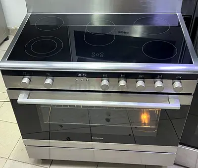 Siemens brand cooker full electric size 90 60cm