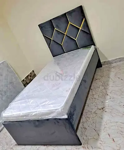 Brand New Single Size Bed frame with Mattress