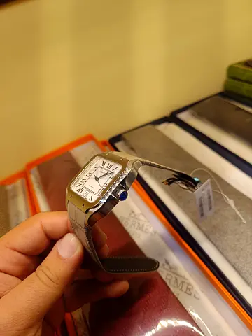 Men watch