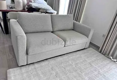 Modern Grey Sofa in Excellent Condition