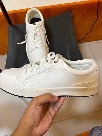 River island white shoes