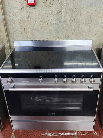 Siemens latest model electric ceramic 5 hobs cooking range oven dual fan stove 90x60