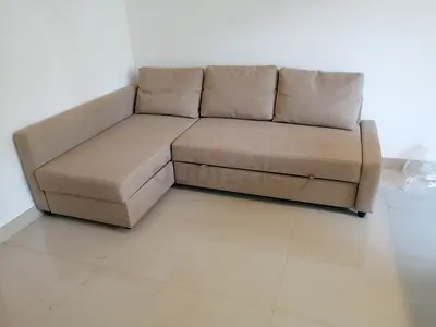 Comfy L-Shaped Sofa with Storage