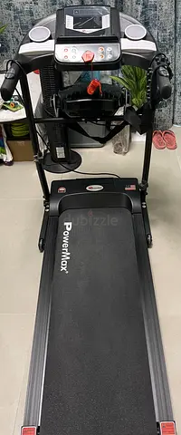 Powermax Motorized Treadmill BLACK (TDM - 97)
