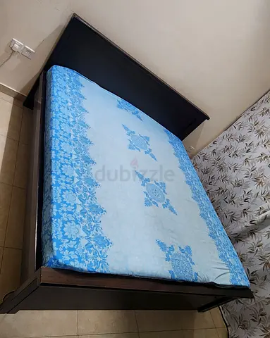 Comfortable King Size Bed Frame and New Medicated Mattress