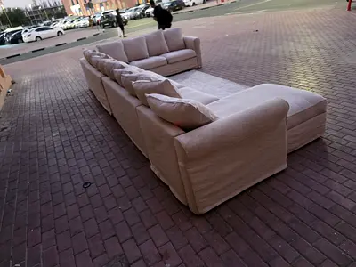 Almost brand new Condition Ikeà Gronlid U Shape Sofa Bed with Storage