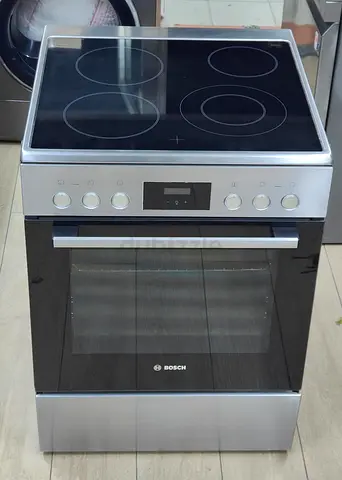 BOSCH latest model full electric ceramic 4 hobs cooking range oven fan stove 60x60