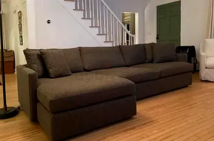 Premium Quality CrateBarrel Lounge Deep feather filled L Shape Sofa