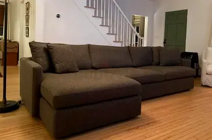 Premium Quality CrateBarrel Lounge Deep feather filled L Shape Sofa