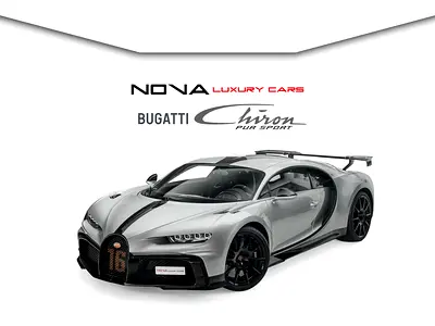 2023 BUGATTI CHIRON PUR SPORT / FULL CARBON / ONLY 900 KM / WARRANTY AND SERVICE 2027